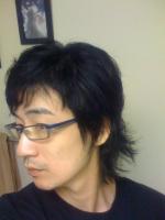 my bi rain styled cut (side).  straightened (chemical), razor cut. mpls, mn.