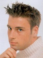 image of Men's Short Hair Style with extreme spikes
