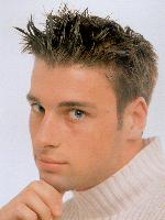 image of Men's Short Hair Style with extreme spikes