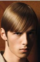 Smooth men hairstyle with long side bang with very straight hair type.JPG
