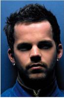 Very short men trendy haircut with spiky top in black hair.JPG
