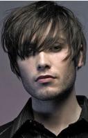 Layered men short hairstyle with very long bangs image.JPG