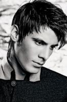 Stylish sexy man hairstyle with swept bang and short back images.JPG