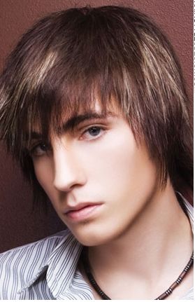 thin brown men hairstyle in medium with long bangs.JPG
