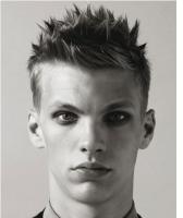 Trendy spiky hairstyle with spiky bang picture.JPG
