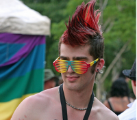 Mohawk men hairstyle with red color.PNG