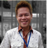 Asian men cool hairstyle with blond hair.PNG