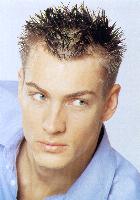 Young Short Spiky Hair Style, blondeimages