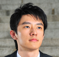 Black Asian man hairstyle with layers and long hair in the bakc and short on the sides and bang.PNG