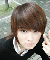 Cool young asian men hairstyle with spikes and long layered bangs.PNG