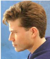 Short Wavy Hair Style, brown