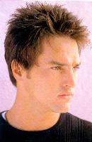 Medium layered and spiky hair style, brown