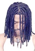 Man Braid Hair Style, black
