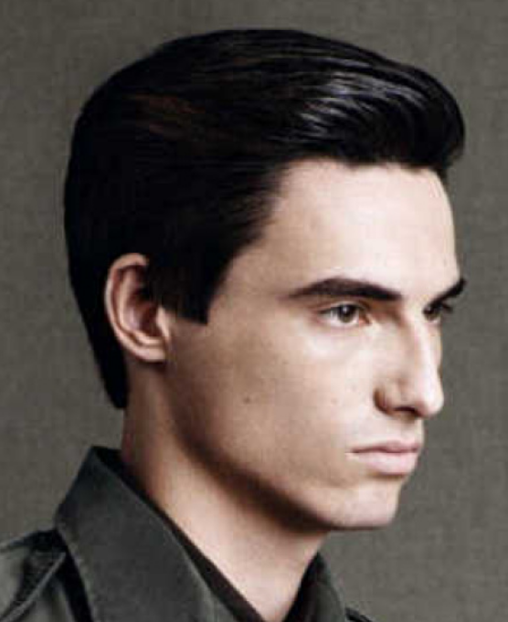 Classic short men hairstyle image
